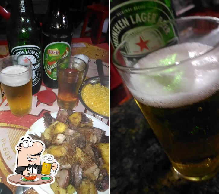 Bar do Capitão (Boi na Brasa) offerece uma opção de cervejas