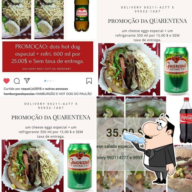 Peça uma bebida do menu