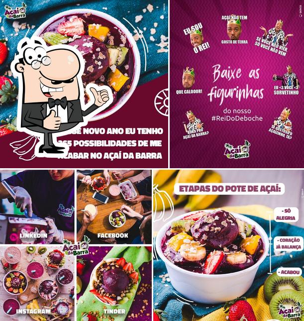 Look at the picture of Açaí da Barra