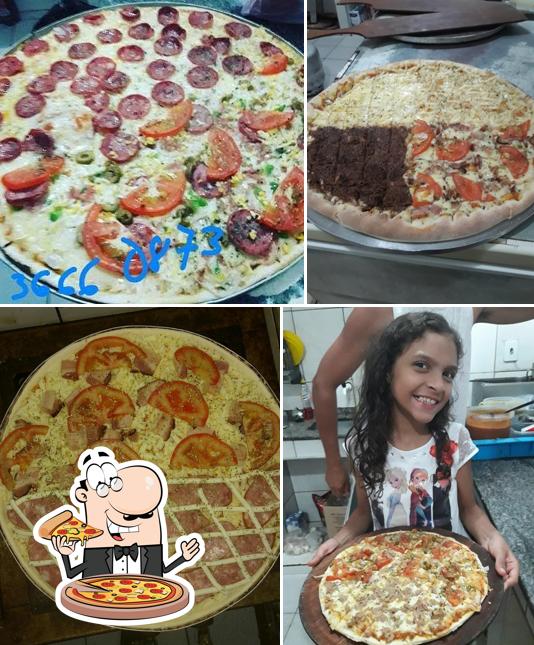 Experimente diferentes tipos de pizza