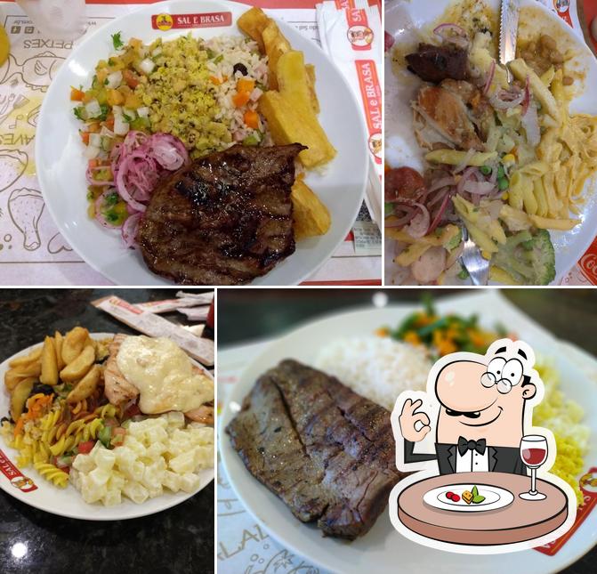 Comida em Sal e Brasa Grill Express - Salvador Shopping