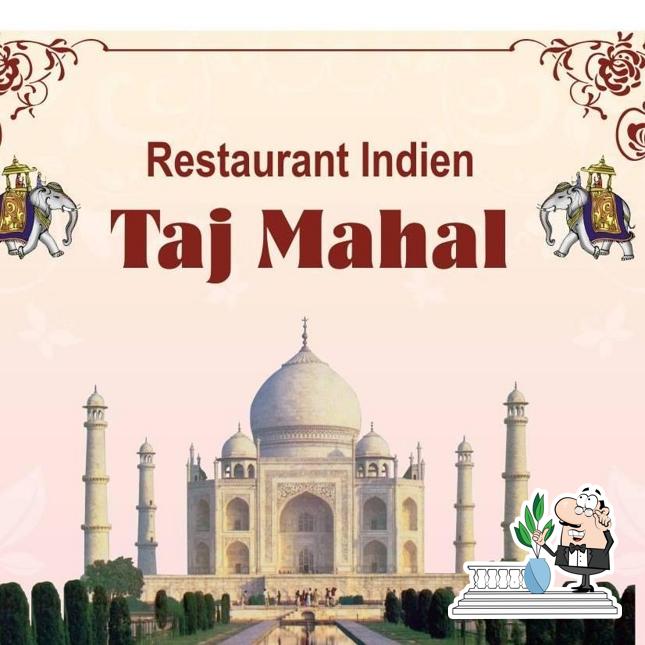 L'extérieur de Taj Mahal