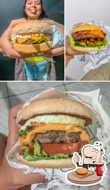 Hambúrguer em Zero1 Burger