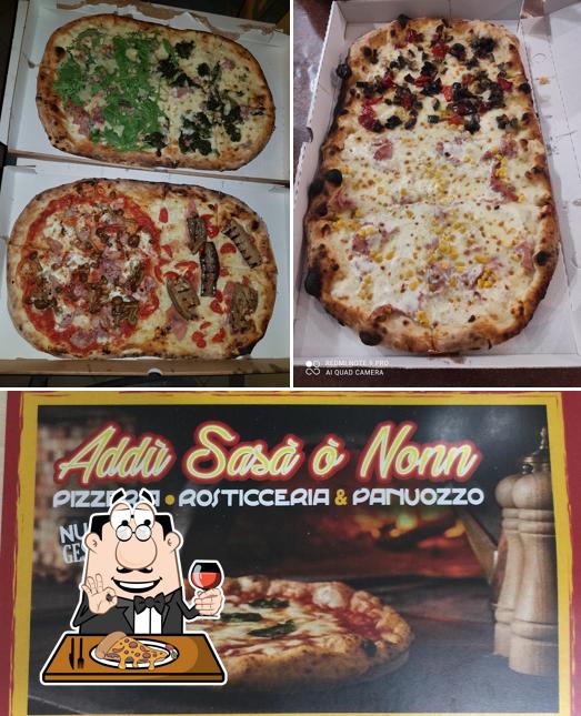 Commandez des pizzas à Pizzeria Addú Salvatore Ó Nonń Via Panoramica 5