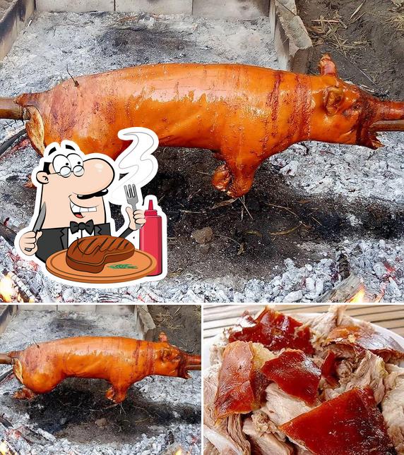 Order meat meals at Dumaguete's Backyard Lechon