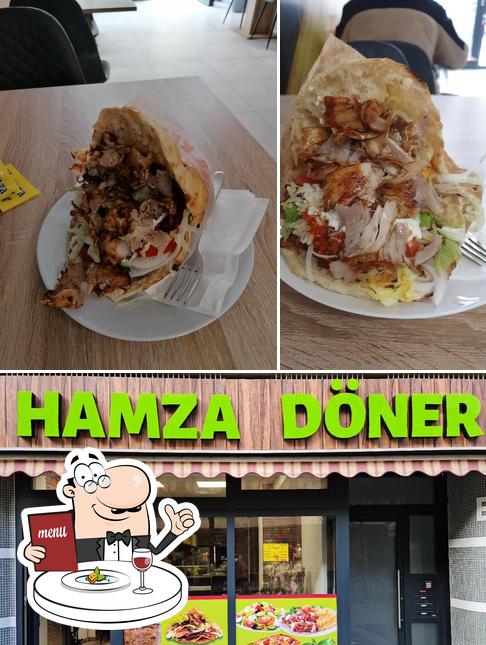 Nourriture à Hamza Döner