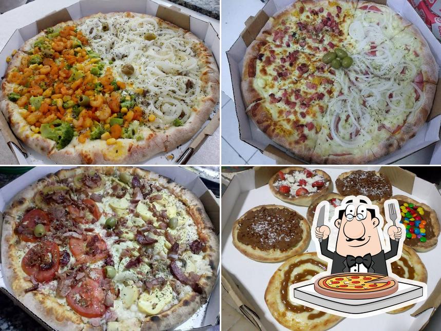 No Pizzaria Dom Araújo, você pode pedir pizza