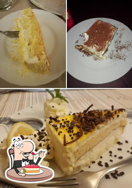 Pizzeria Ristorante Il Cenacolo propose une variété de desserts