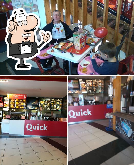 L'intérieur de Quick