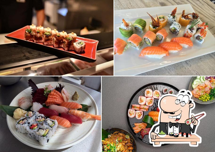 Les sushi sont disponibles à SHIRO