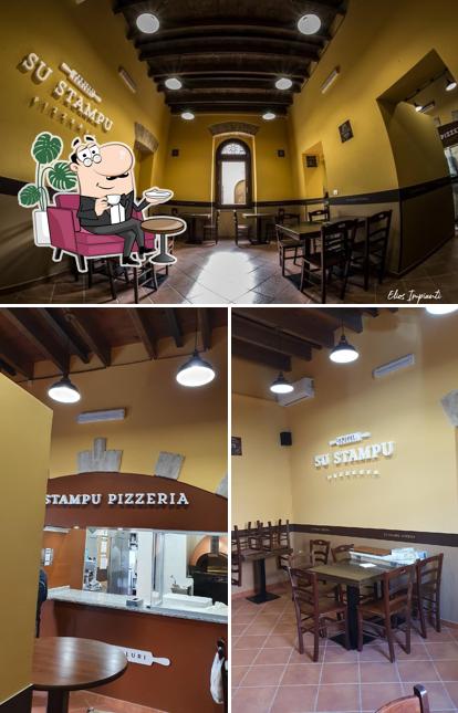 Dai un'occhiata agli interni di Su Stampu Pizzeria Sanluri