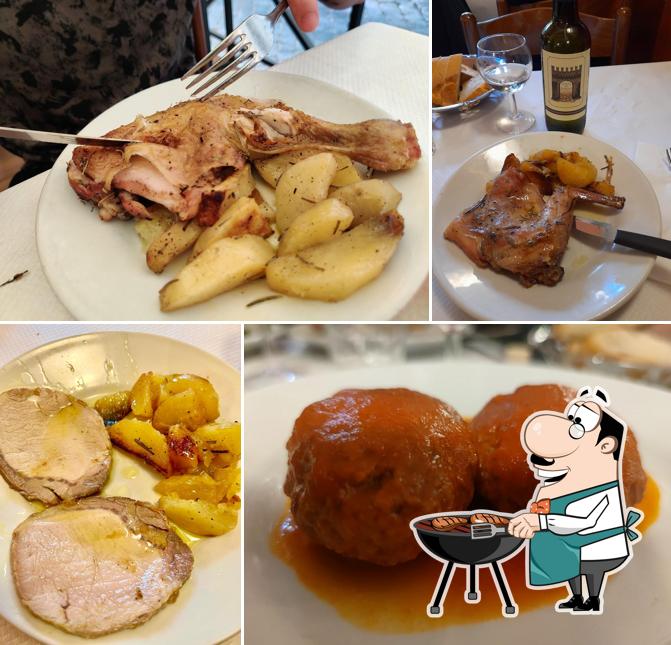 Essayez des repas à base de viande à Antica osteria Da Giovanni