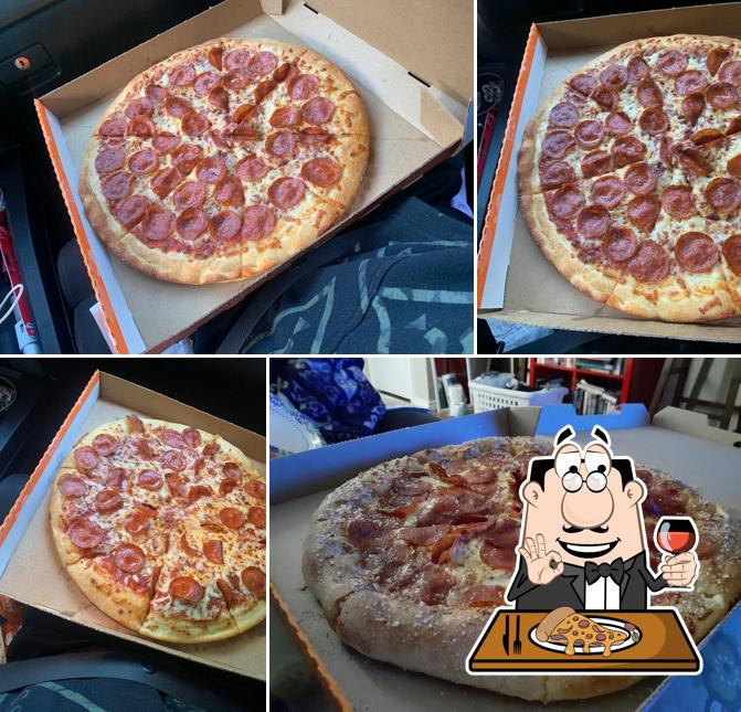 Get pizza at Little Caesars Pizza