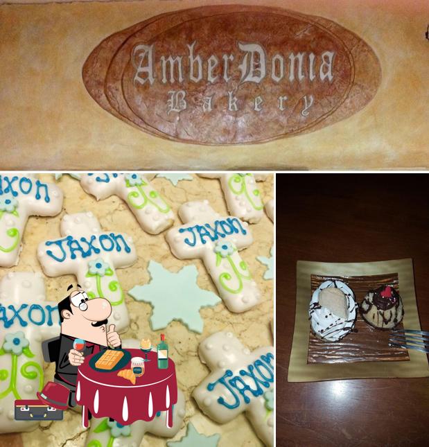 Amberdonia Bakery - Kingston serves a number of sweet dishes