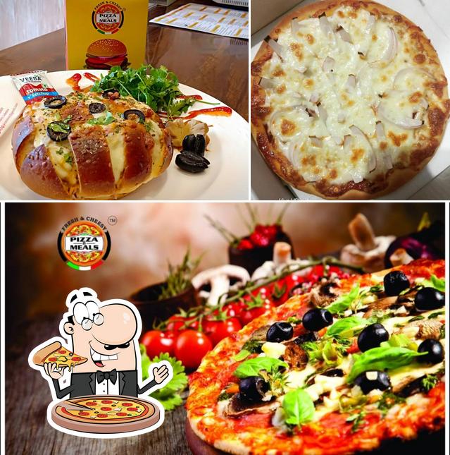 Pick pizza at Pizza N Meals