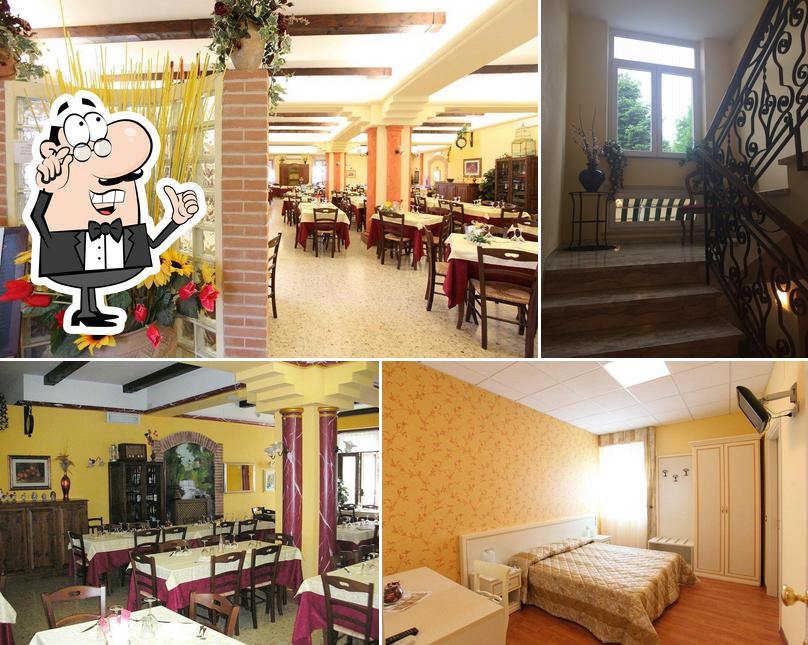 Gli interni di La Pineta - Albergo Ristorante Pizzeria