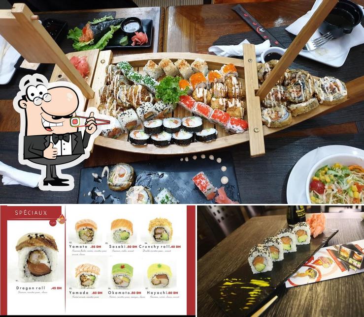 Commandez de nombreuses options de sushi