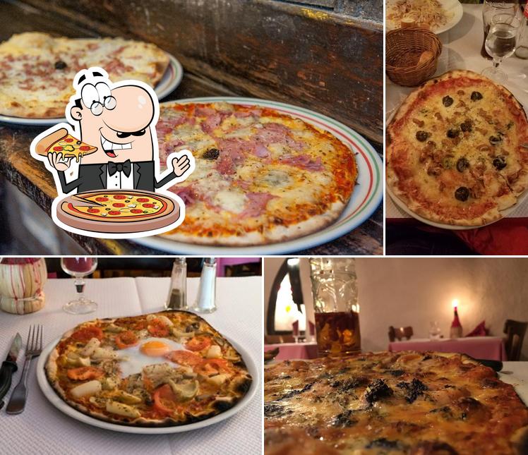 Choisissez des pizzas à Pizza Sarda