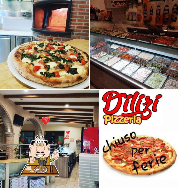 Pick pizza at Pizzeria Dilizi