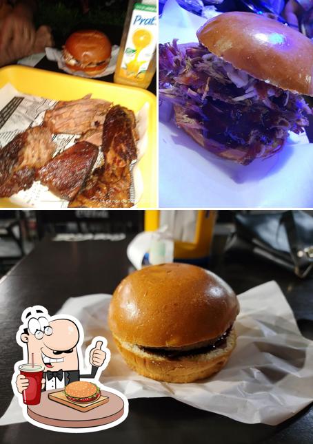 Os hambúrgueres do Big Jack comida de rua com INSPIRAÇÃO texana irão saciar diferentes gostos
