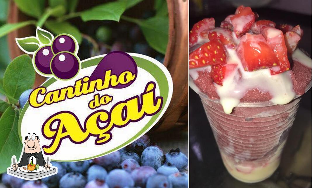 Еда в "Cantinho do Açai"