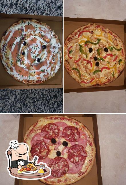 Choisissez différents genres de pizzas