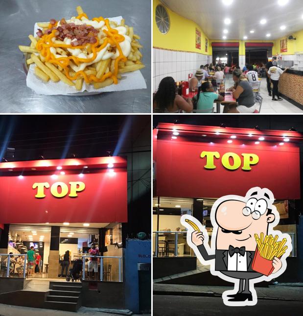 Peça batatas fritas no TOP PIZZARIA E ESFIHARIA CAMPINAS