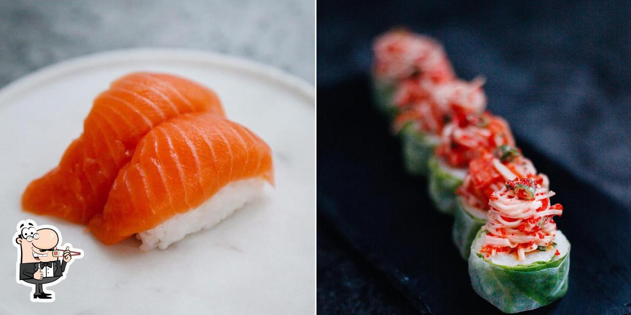 Try out different sushi options