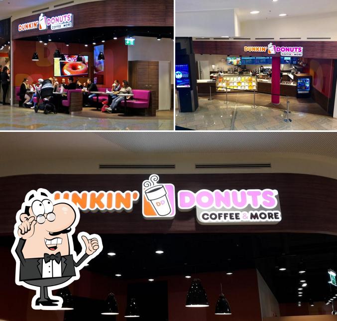 L'intérieur de Dunkin Donuts