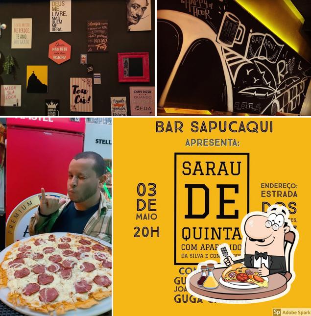 Experimente pizza no Bar do Thomaz