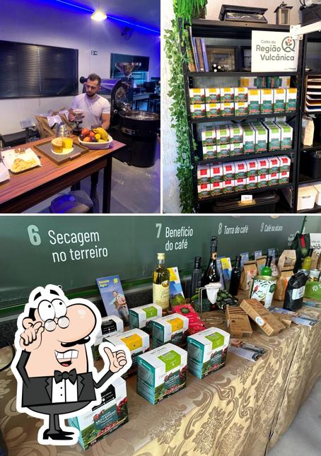 O interior do São Caetano Cafés Especiais