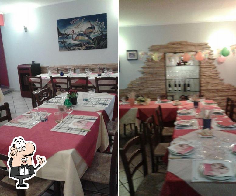 Gli interni di Bar Trattoria pizzeria il volo