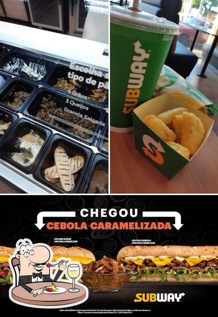 Comida em Subway