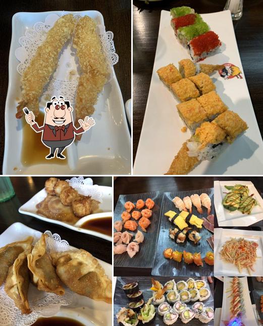 Еда в "Sushi King"