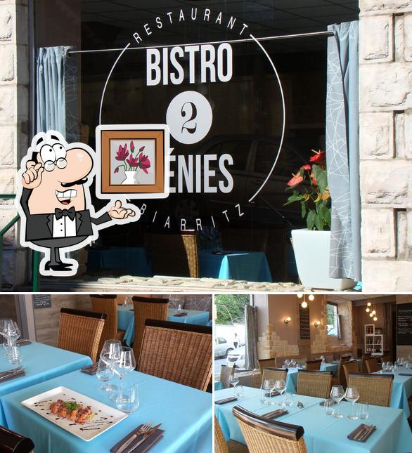 L'intérieur de Bistro 2 Génies - Restaurant à Biarritz