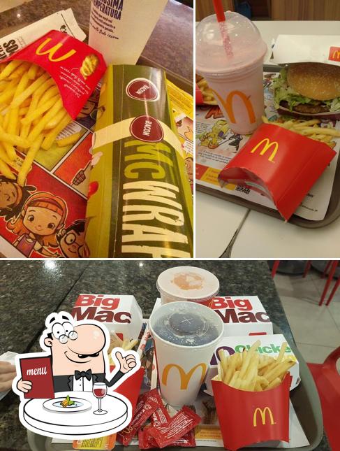 Platos en McDonald's