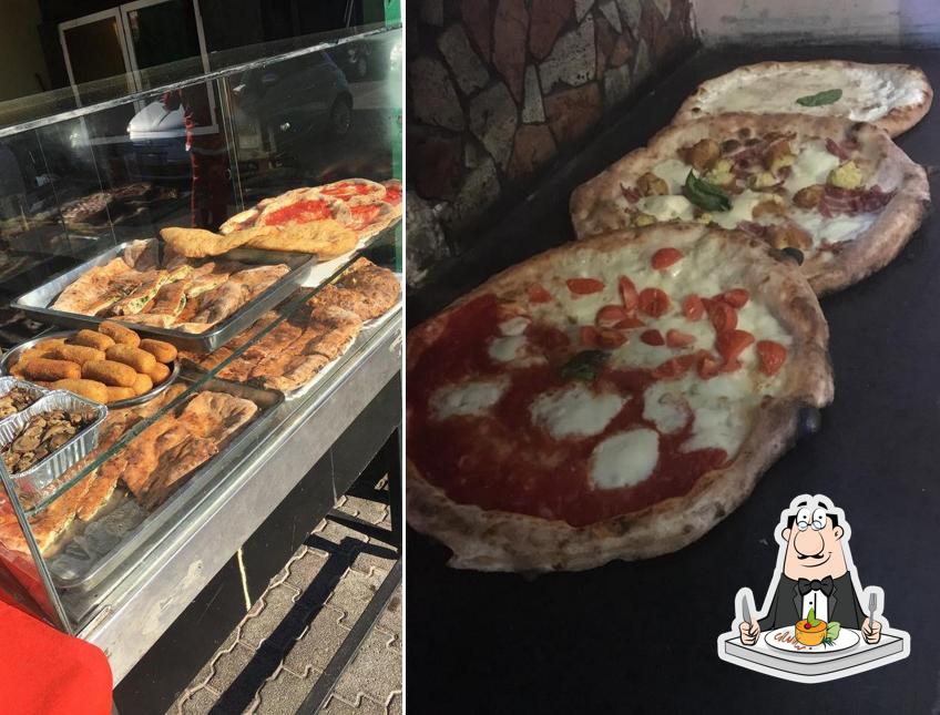 Nourriture à Pizzeria Girarrosto Stai Senza Penzier