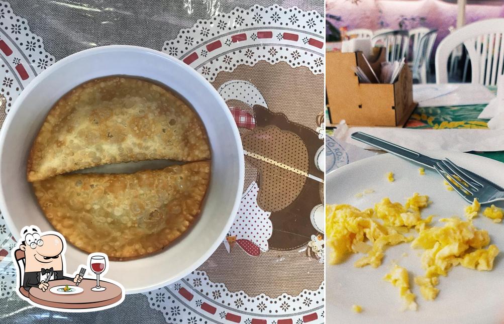 Comida em Café da vovó Rosa