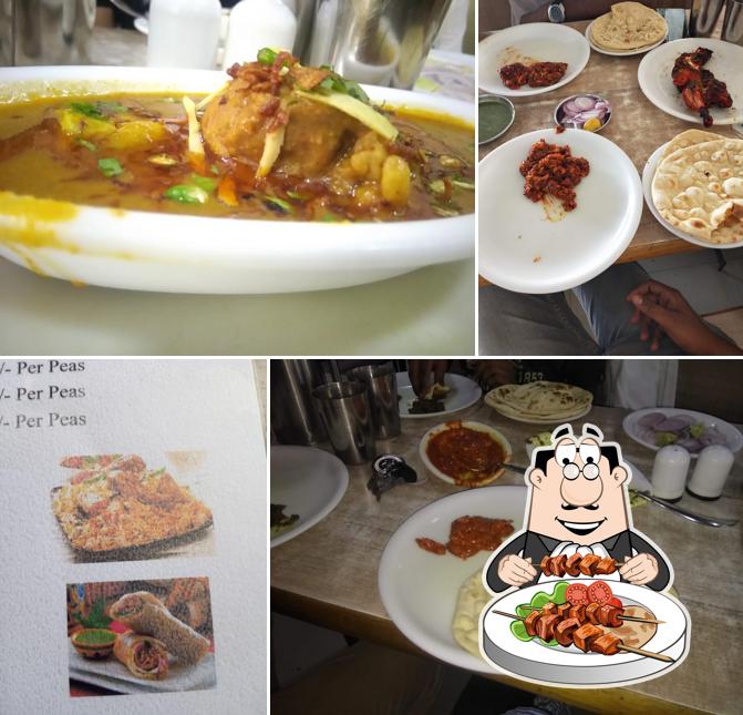 Food at Khwaja Garib Nawaz Restaurant