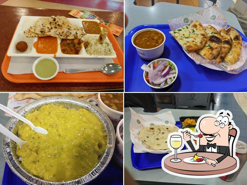 Food at Rajdhani Express (Shoppers World)