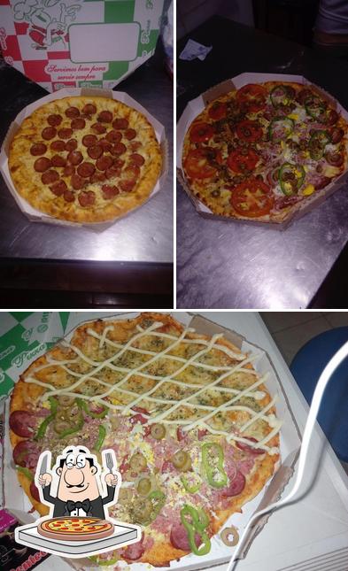 Experimente pizza no Donna Pizza