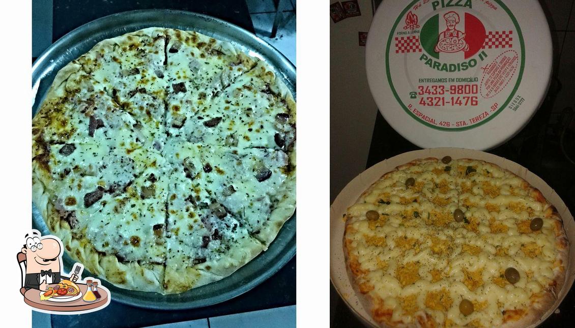 Experimente pizza no Pizzaria paradiso 2