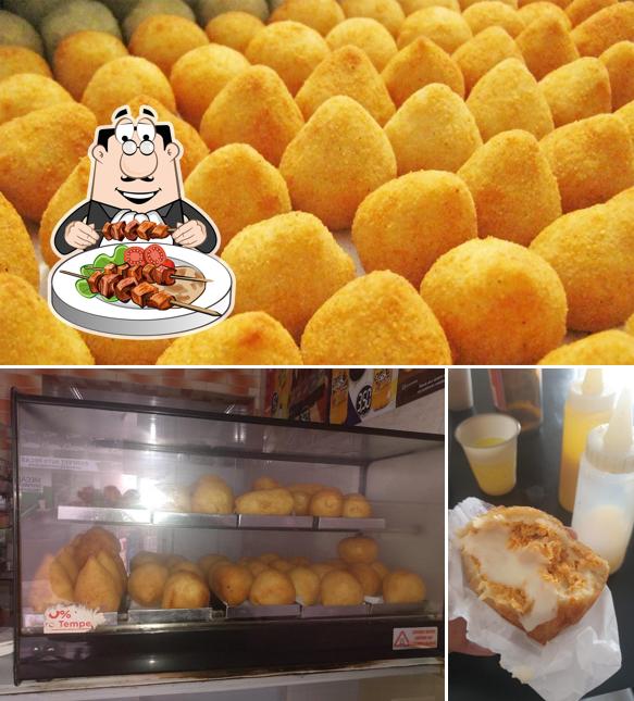 Comida em Kantinho da coxinha