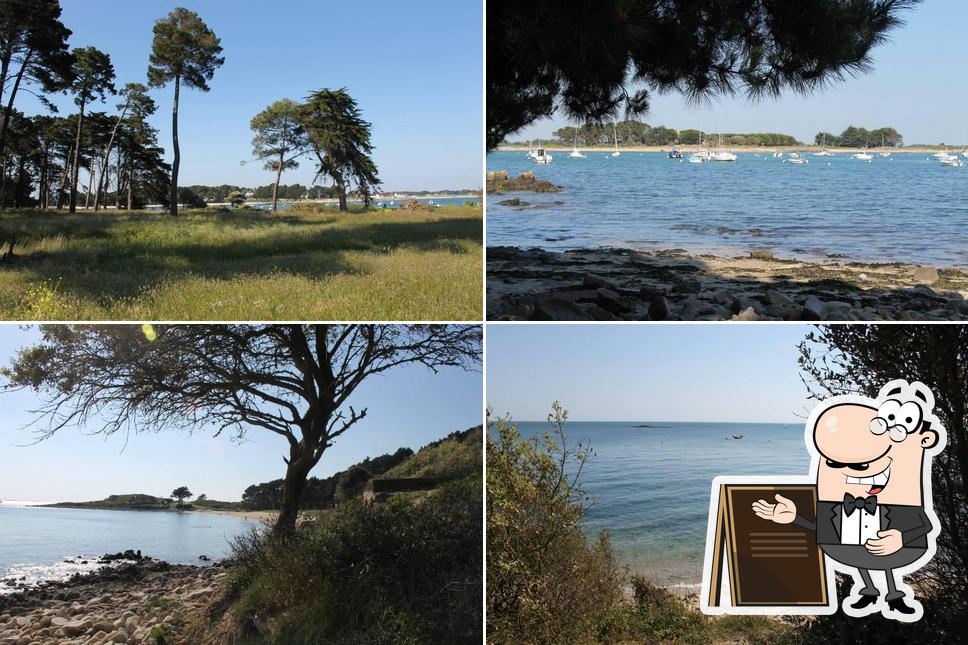 L'extérieur de Crêperie de La Pointe Kernevest Saint-Philibert