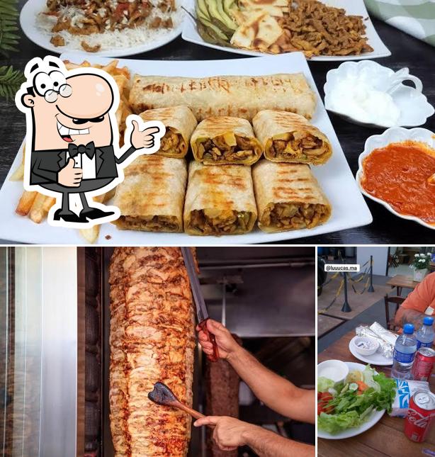 Look at this image of WAAD SHAWARMA شاورما وعد