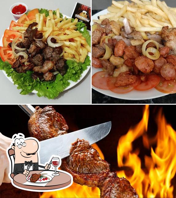 Diferencial Bar provê refeições de carne