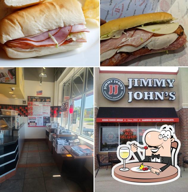 The picture of Jimmy John's’s food and interior