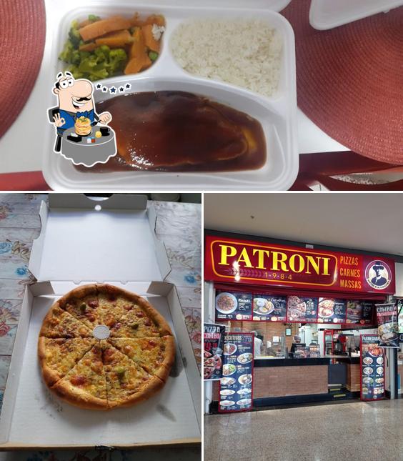 Еда в "Patroni Pizzas"