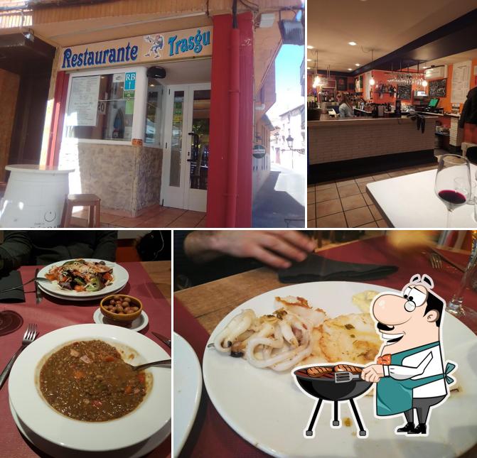 Это фото ресторана "Restaurante Trasgu - Jornadas Gastronómicas - Menú del día - Menú fin de semana - Pinchos - Comida para llevar -"