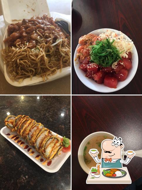 Platos en Yoi Japanese Food